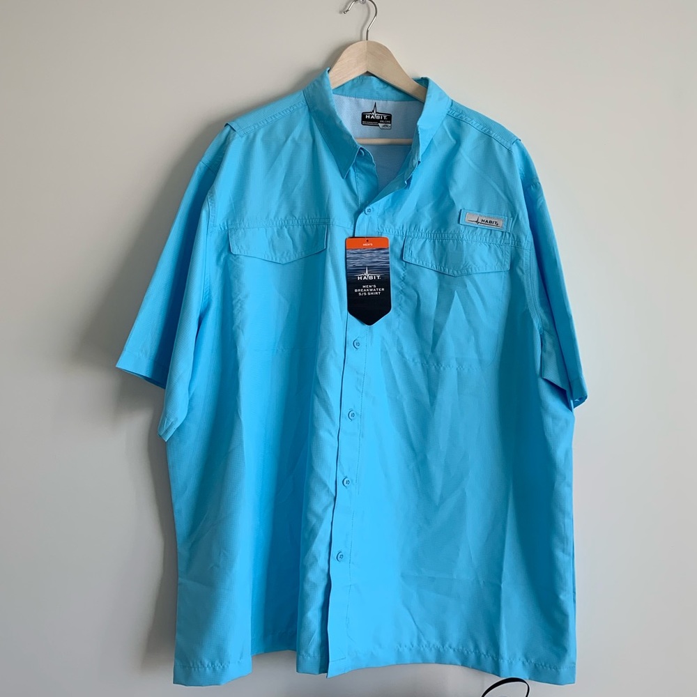 XXL PROTECTIVE ACTIVE WEAR SHORT SLEEVE BUTTONDOWN